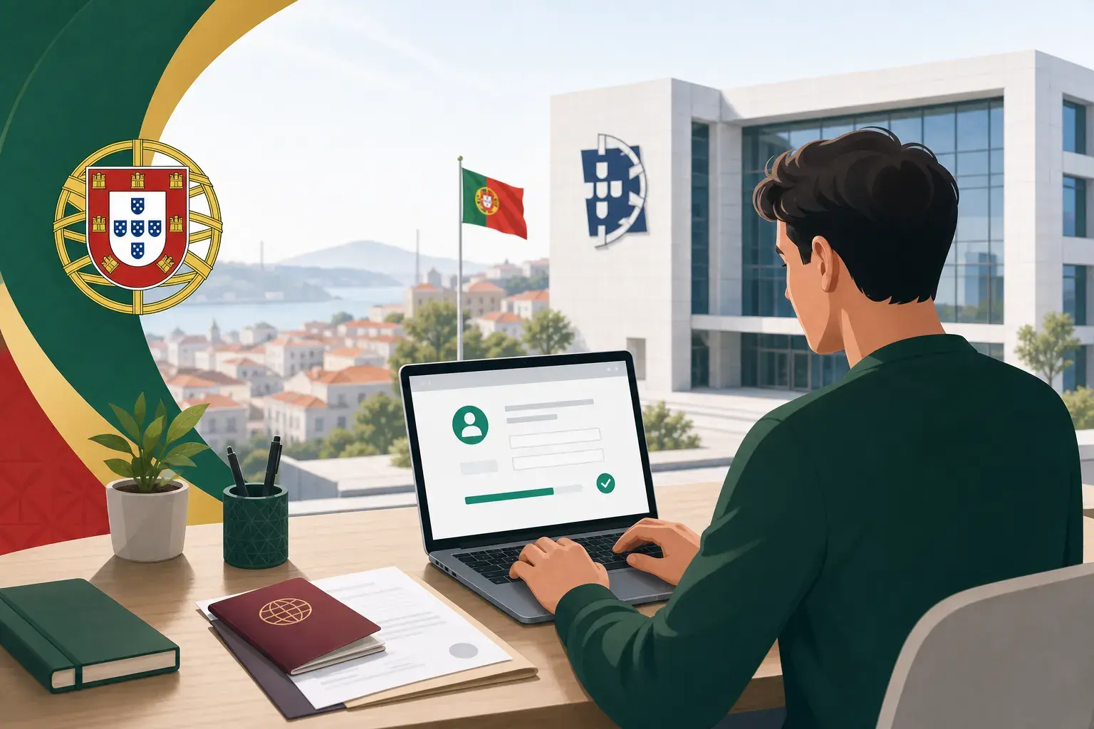فرآیند آنلاین دریافت NIF پرتغال